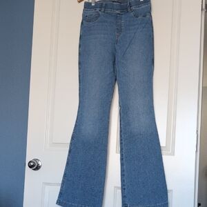 SPANX Light Blue Flare Jeans